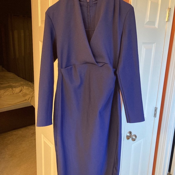 Blue Scuba dress - Picture 1 of 5